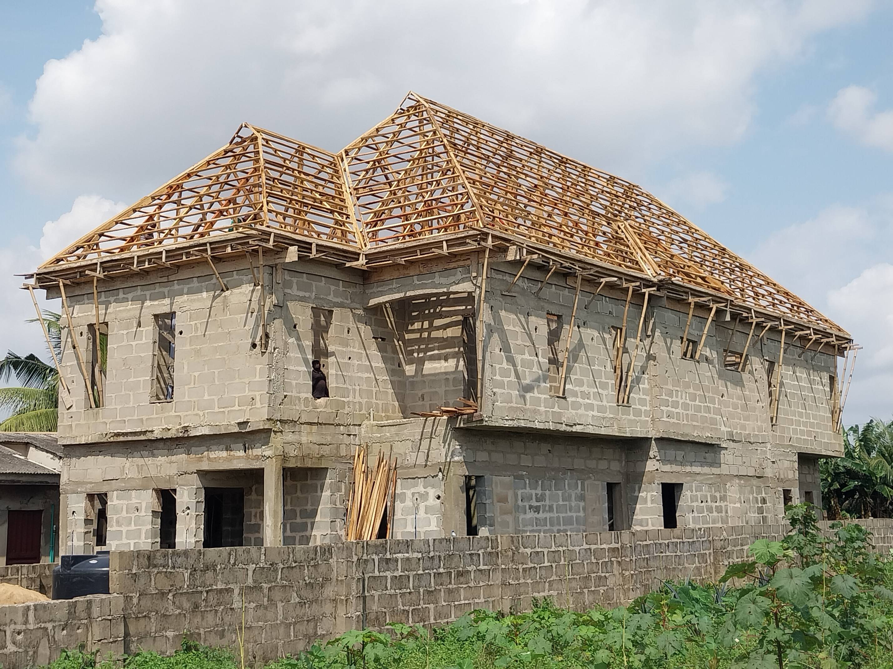 Construction of 5 Bedroom Duplex Private Development at Sango Ota, Ogun State